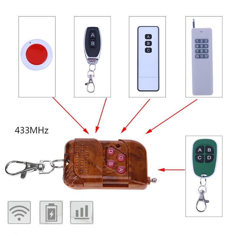 Universal Wireless Duplicator Copy Remote Control for PT/SC/LX/HX/HT Series 433MHz Duplicator Copy Remote Controller - ebowsos