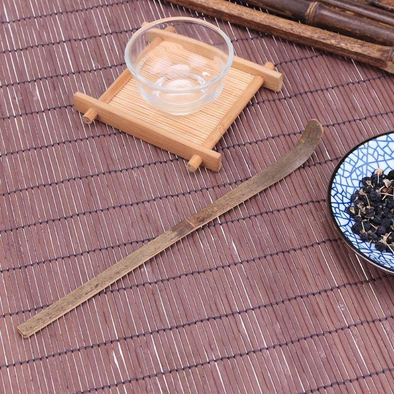 Environmental Bamboo Tea Scoop 2019 Green Tea Matcha Spoon Tea Tool Accessories Eco-friendly Bamboo Tea Scoop - ebowsos