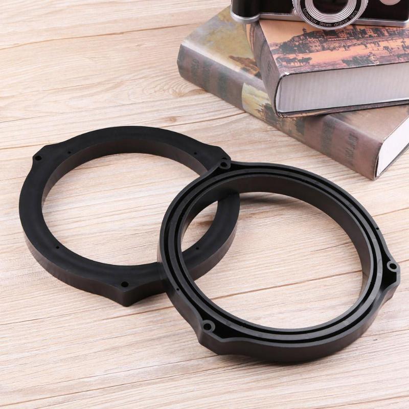 2pcs 6.5 Inch Car Door Speaker Spacer Ring Adapter Brackets for Ford Focus Car Styling Accessories High Quality - ebowsos