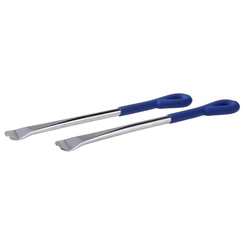 2pcs Carbon Steel Tire Iron Set CT108 Spoon Type Motorcycle Tyre Repair Kit Core Tools for Various Vehicles - ebowsos