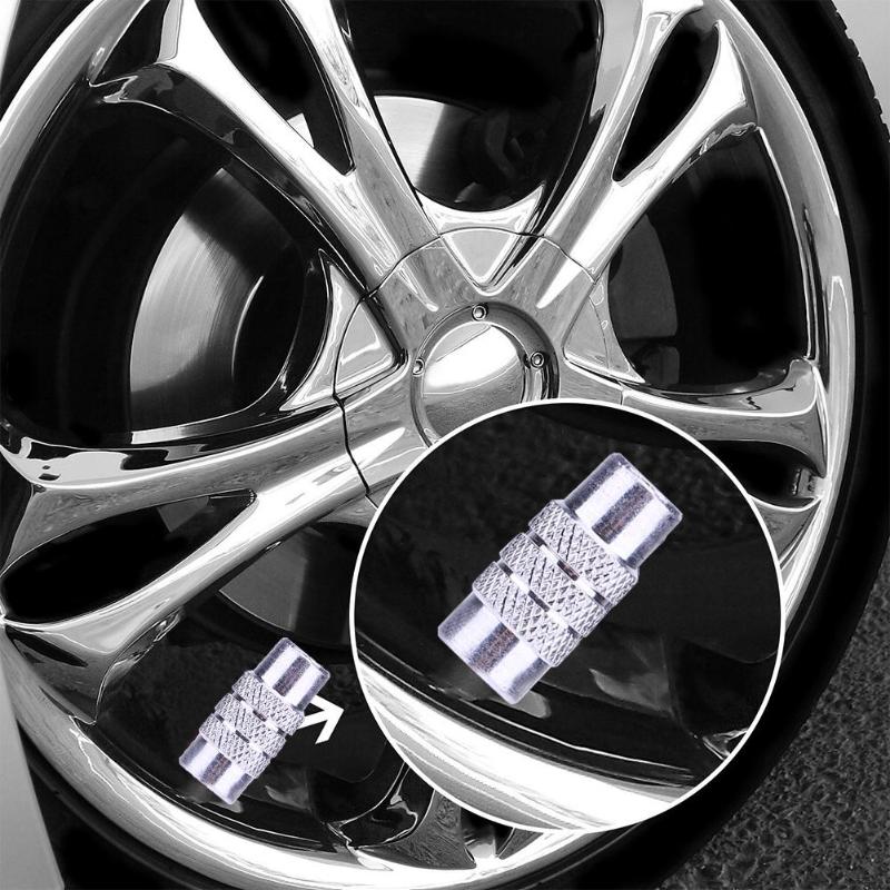 4pcs Tyre Valve Caps Bike Car Aluminum Alloy Dust Covers Tire Valve Caps for Universal Car High Quality Car Styling - ebowsos