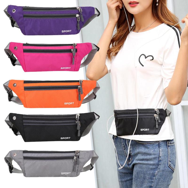 Waist Bag pack Purse Waterproof Canvas Travel Phone belt bag Money Pocket Belt Pouch Casual Shoulder Men Satchel Sports Bags-ebowsos