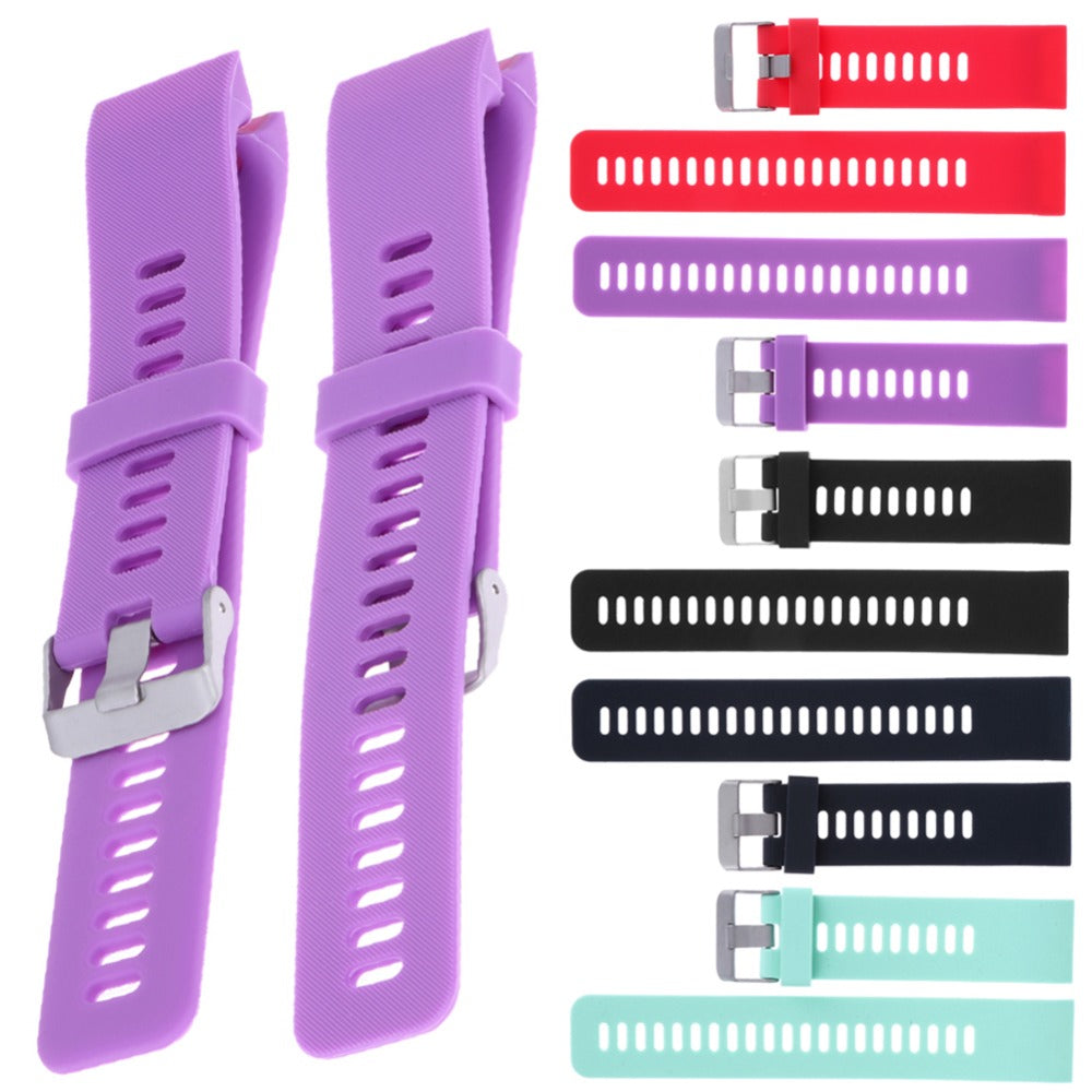 Watchband Silicone Strap Replaceable Watch Band With Screwdriver Tools for Garmin for Fenix Chronos Watch - ebowsos