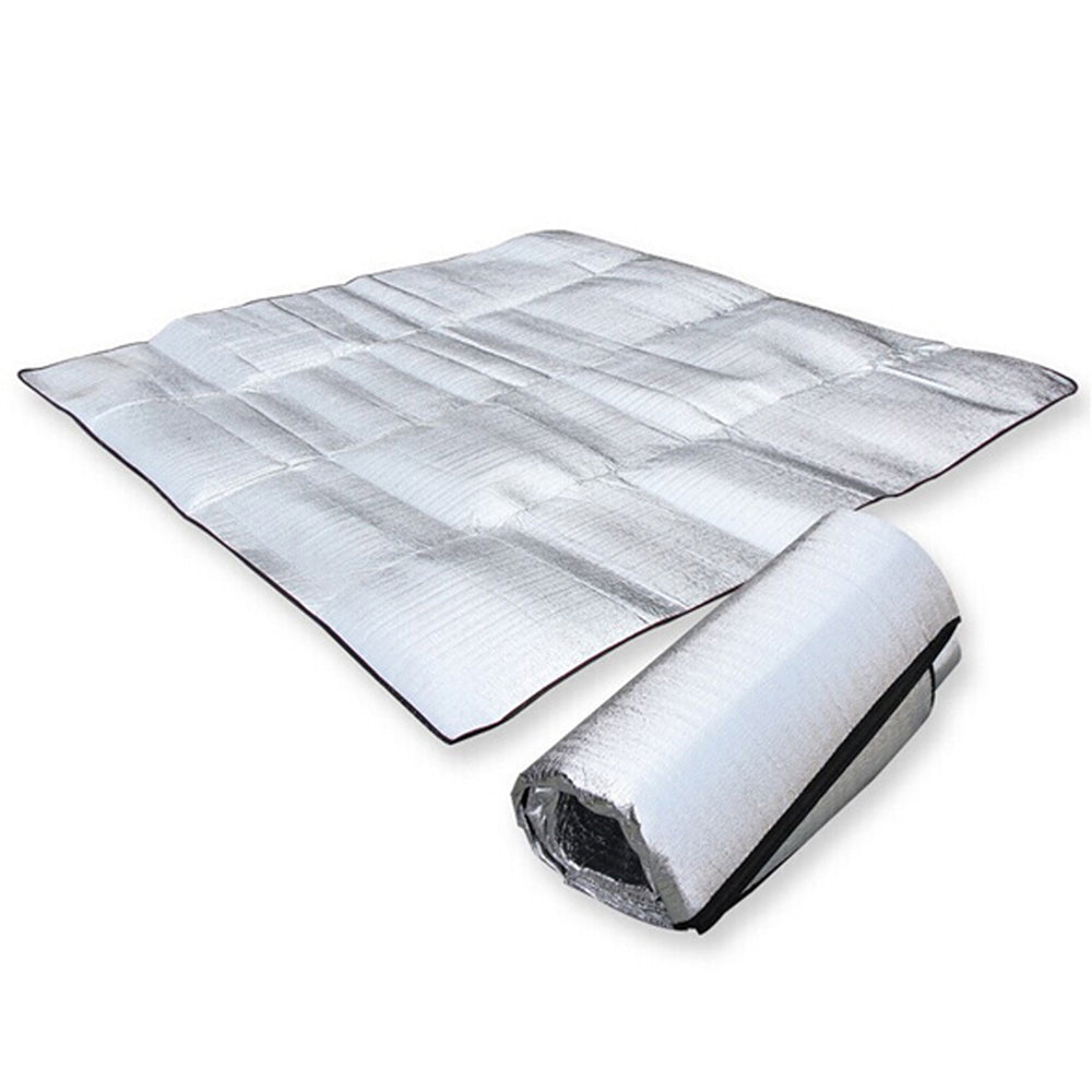 Waterproof Aluminum Foil EVA Camping Mat Foldable Folding Sleeping Picnic Mattress Backing Outdoor Mat Camp Sunbath Tent Pads-ebowsos