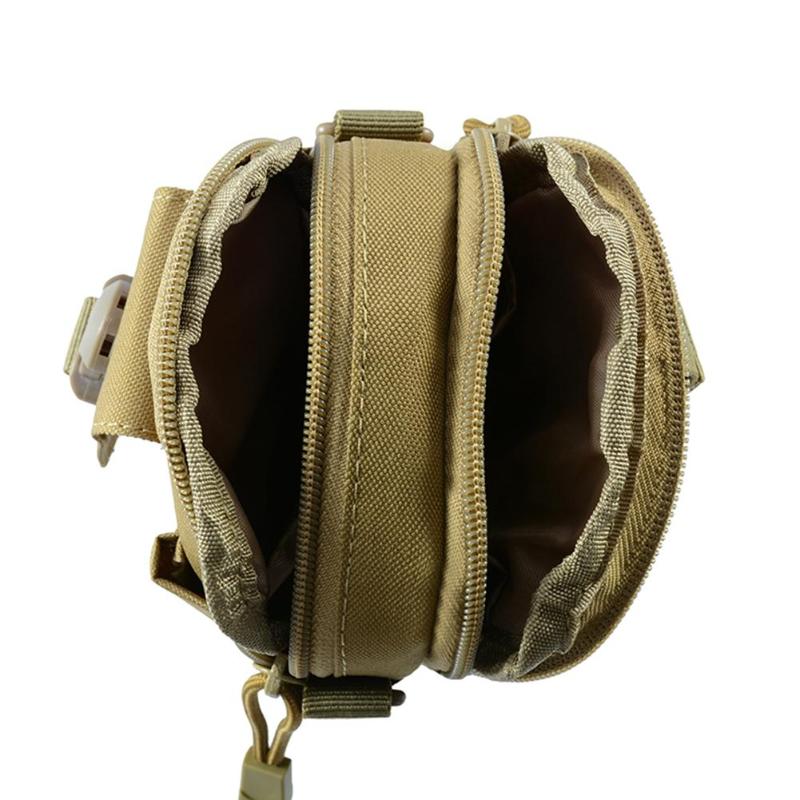 Waterproof Bags Molle Pouch Shoulder Waist Fanny Packs Leisure Daily Life Riding Camouflage Single Shoulder Mobile Phone Keys-ebowsos