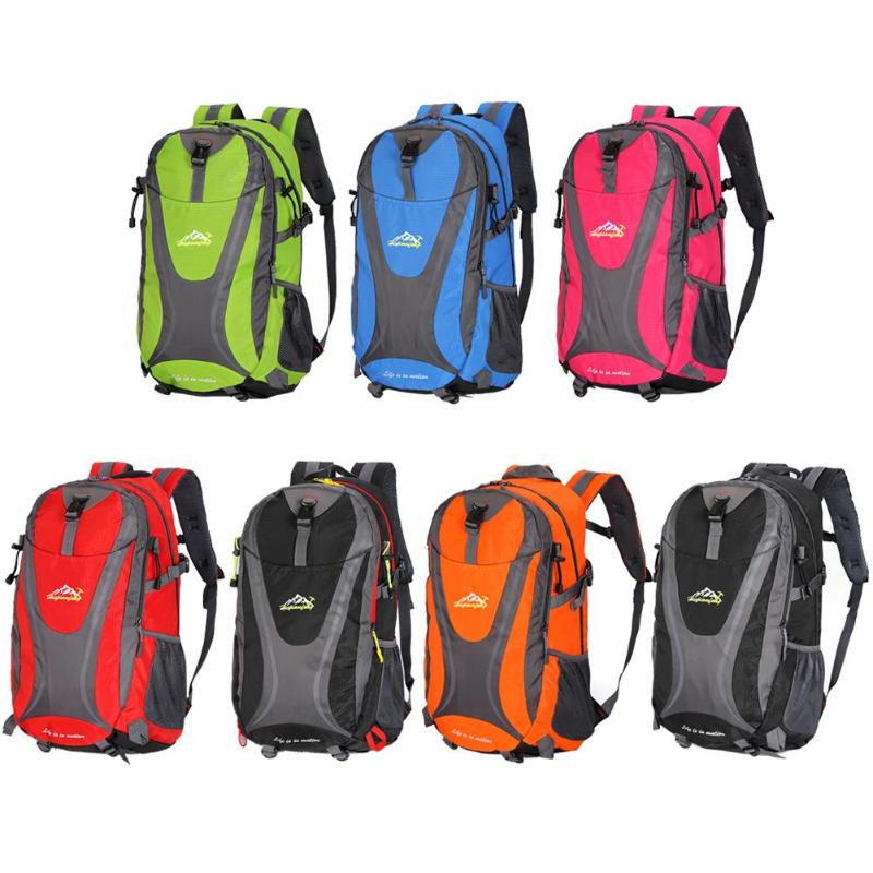 Waterproof Climbing Hiking Outdoor Backpack Women&Men Bag Camping Mountaineering Backpack Sport Bike Travel Bags-ebowsos