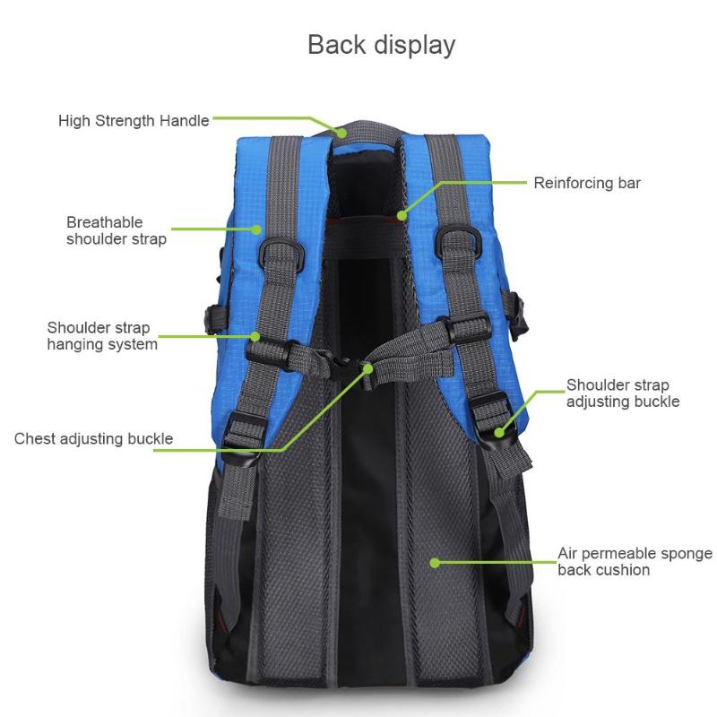 Waterproof Climbing Hiking Outdoor Backpack Women&Men Bag Camping Mountaineering Backpack Sport Bike Travel Bags-ebowsos