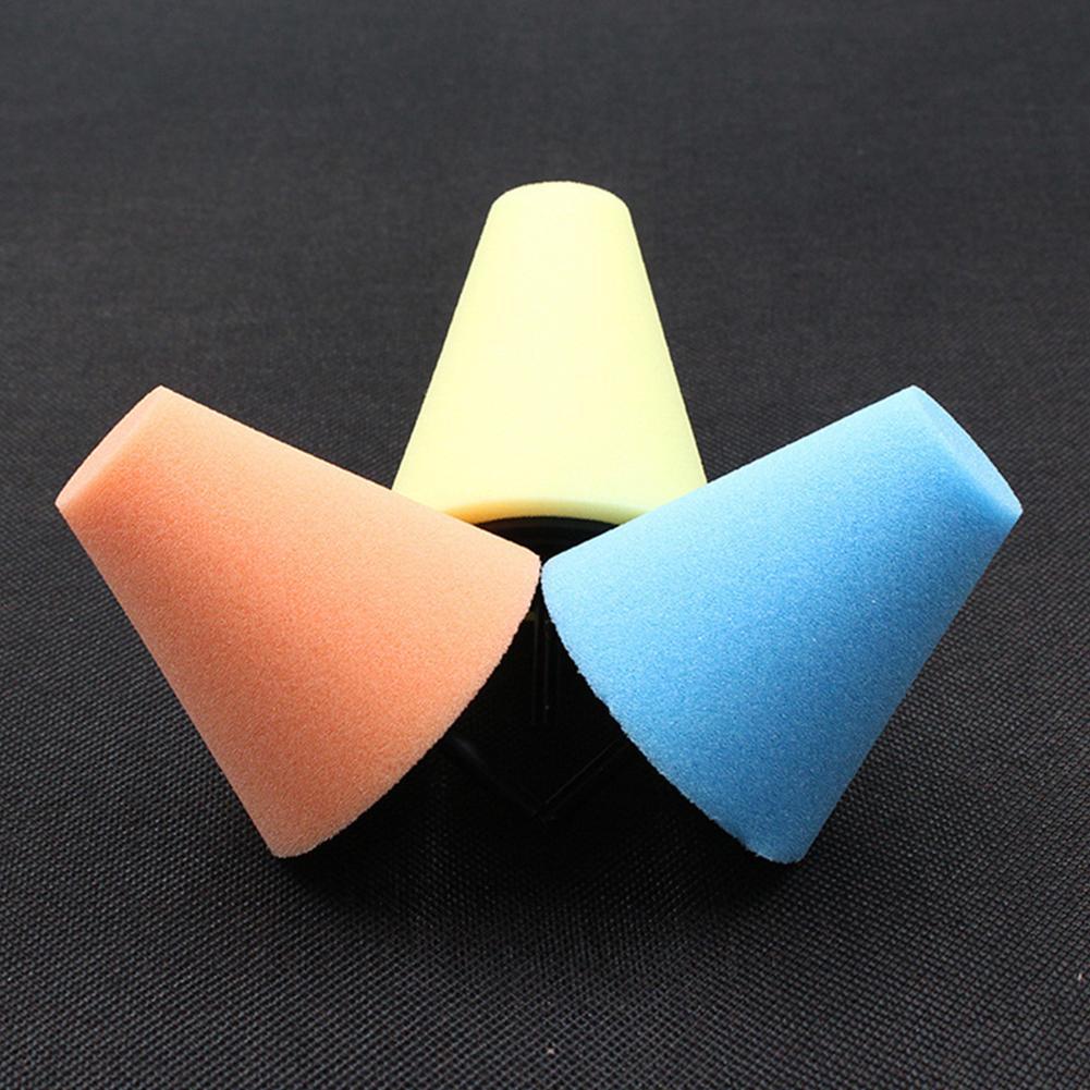 Wheel Hub Polish Buffing Shank Polishing Sponge Cone Metal Foam Pad Car 6MM-ebowsos