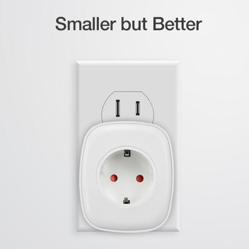 WiFi EU Smart Plug Wireless Outlet Intelligent Control Timing Switch Socket for Amazon Alexa Echo Google Remote Socket Adapter - ebowsos