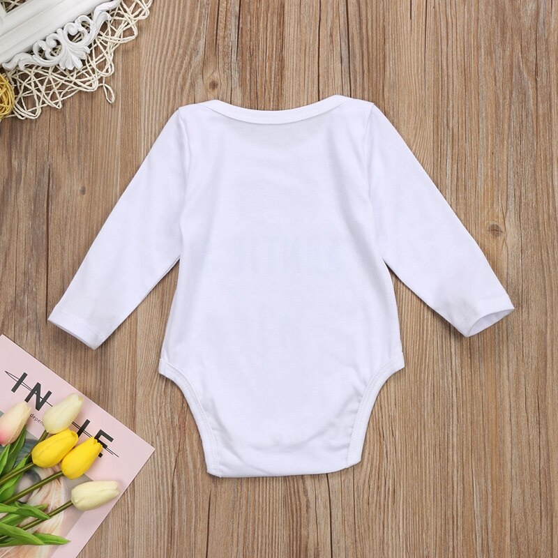 Winter Baby Long Sleeve Gentleman Cotton Bodysuit Newborn Infant Kids Baby Boys Bodysuit Jumpsuit Clothes Outfits - ebowsos