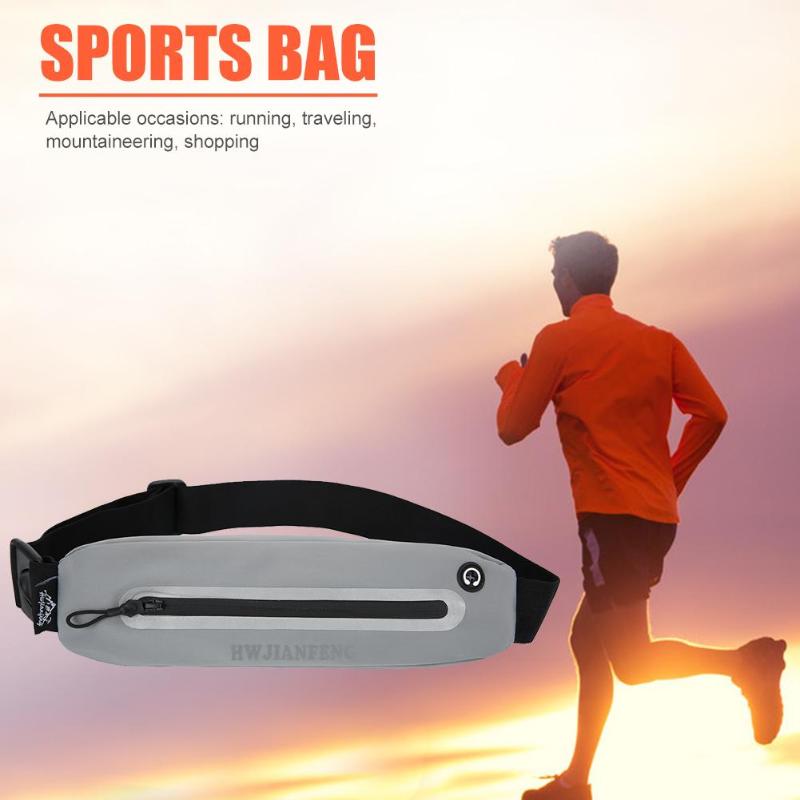 Women Men Jogging Belt Belly Bags Waterproof Night Sports Safety Waist Packs Necessary Outdoor Mountaineering Travel Gadgets-ebowsos