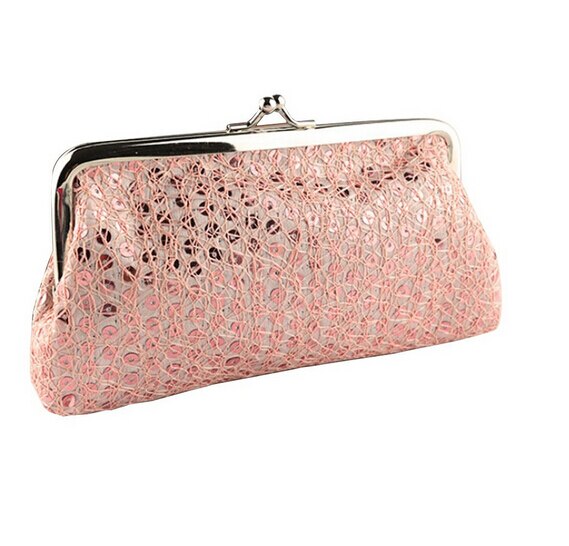 Women Sequins Clutch Evening Party Phone Bag Wallet Purse - ebowsos