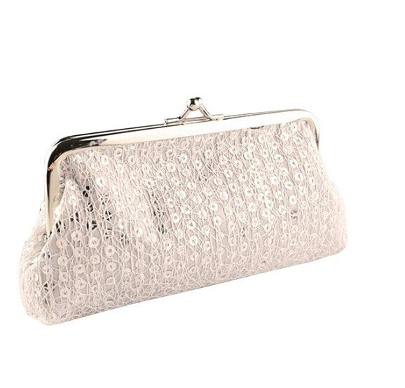 Women Sequins Clutch Evening Party Phone Bag Wallet Purse - ebowsos