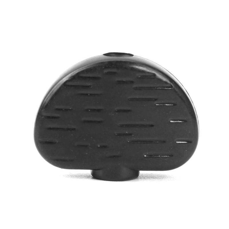 Wood Grain Semicircle Black Ballad Electric Guitar Buttons Knobs Handle Set-ebowsos