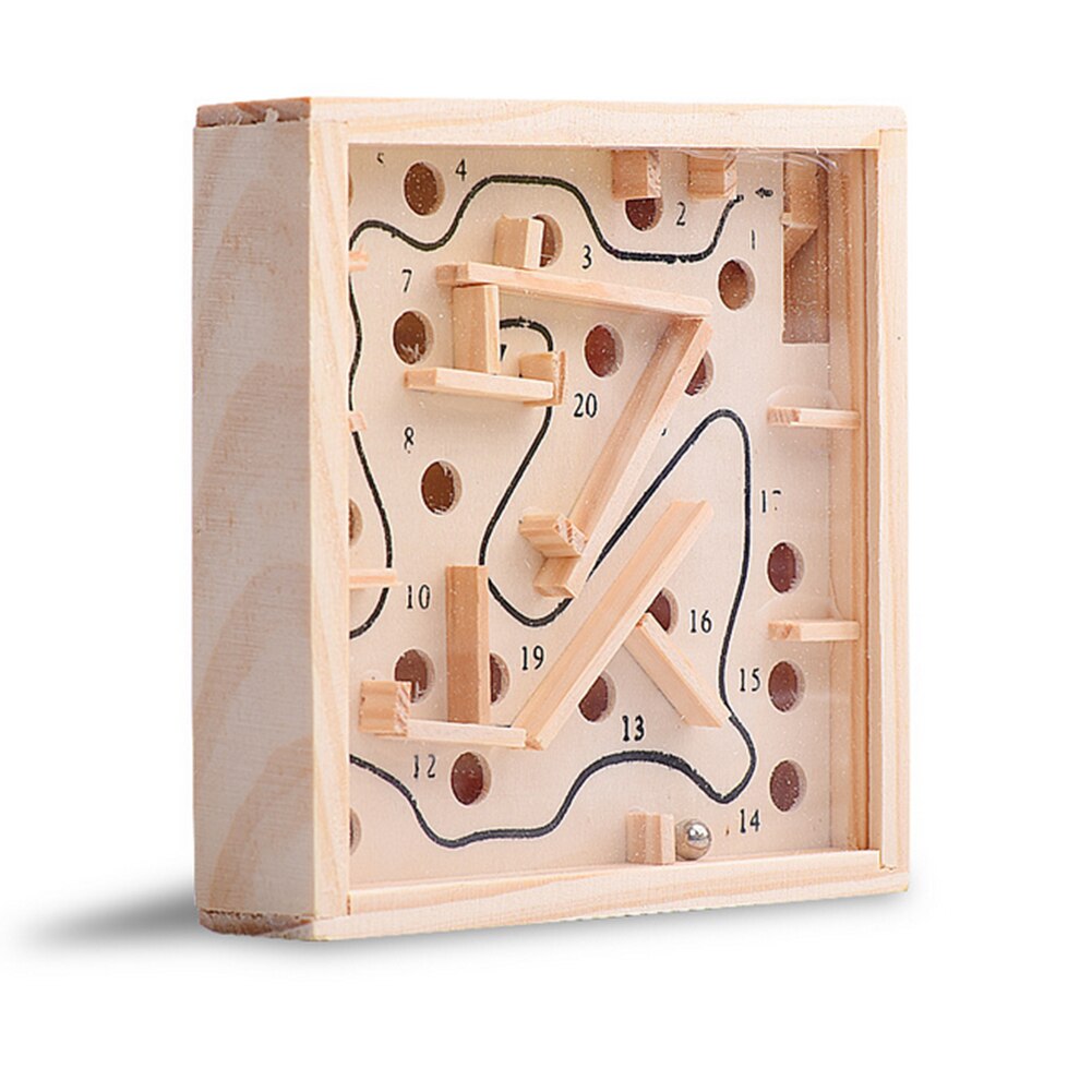 Wooden Math Toy Grasp Baby Maze Beads Board Child Early Educational Toy Kids Balance Brain Teaser Intelligence Development Toy-ebowsos