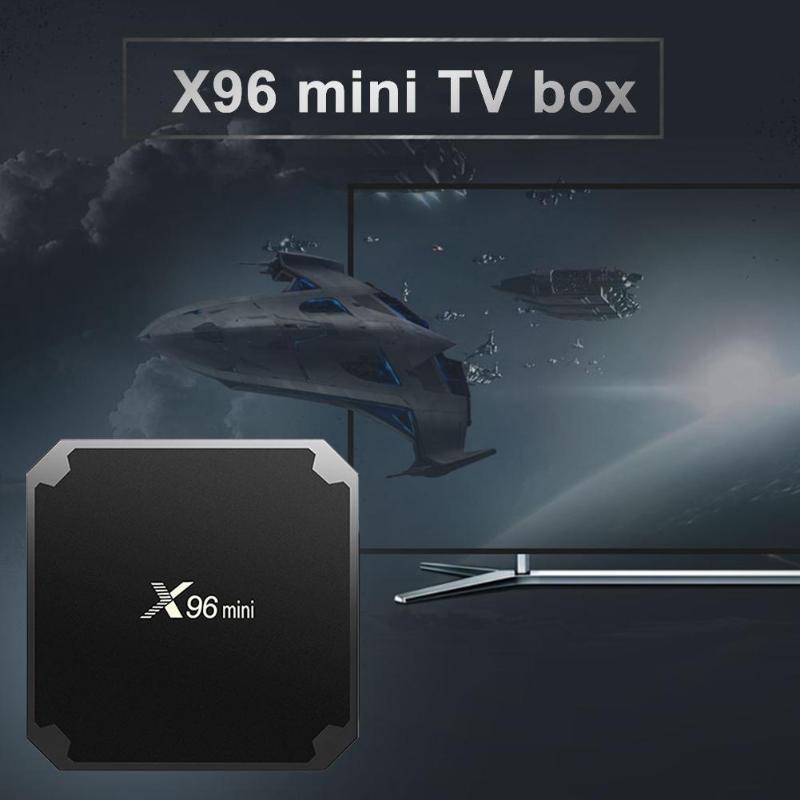 X96 Mini Android 7.1 Smart TV Box 2G+16G Amlogic S905W Quad Core 2.4G WiFi Set Top Box+Air Mouse Keyboard Set Top Box Promotion - ebowsos