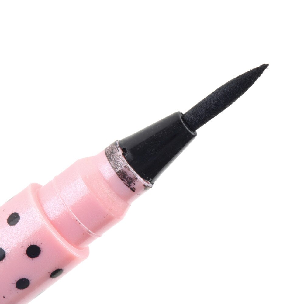 black Natural Eyeliner Waterproof Liquid Eye Liner Pencil Pen brand Make Up Beauty Comestics Wholesale - ebowsos