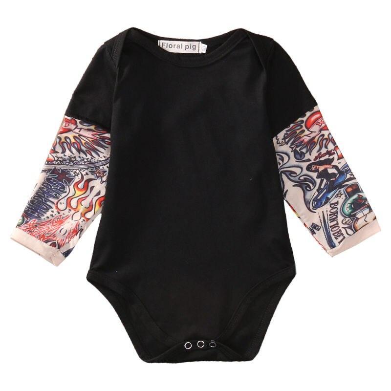 cool Cotton Newborn Infant Baby Boy Clothes Bodysuit  Jumpsuit outfits 0-18M - ebowsos