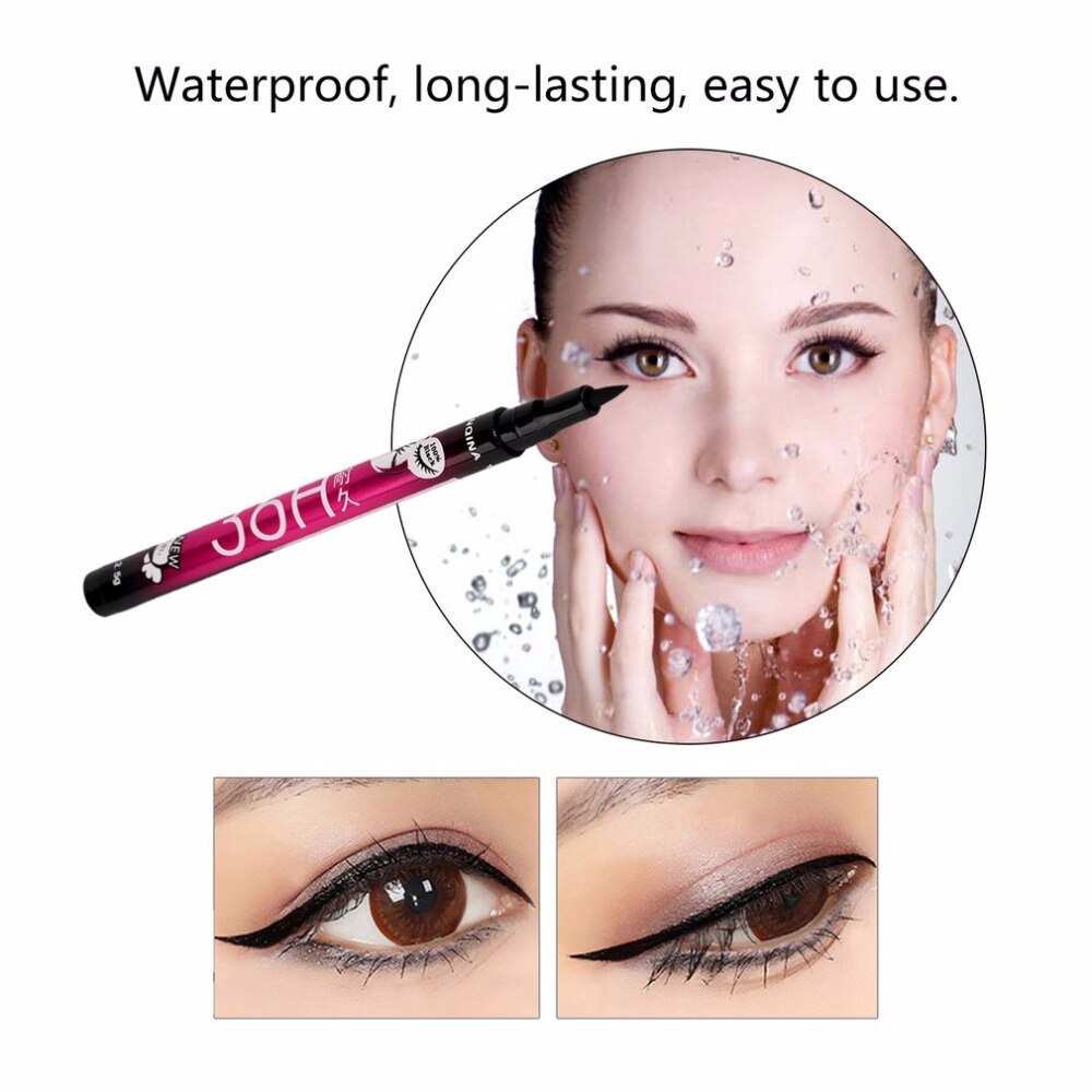 nieuwe zwarte waterproof vloeibare Black Eyeliner Liquid Make Up Beauty  Eye Liner Pencil High Quality NEW - ebowsos